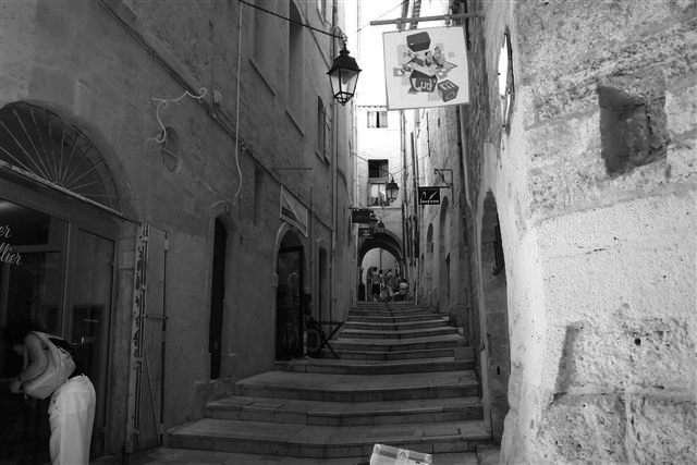 Les rues médiévales du centre de Montpellier, dit "L'Ecusson"
