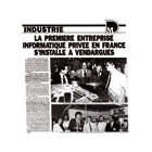 La première entreprise informatique privée en France s