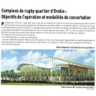 Complexe de rugby quartier Ovalie : objectifs de l