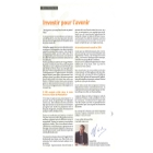 Investir pour l