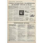 Consultation pour l