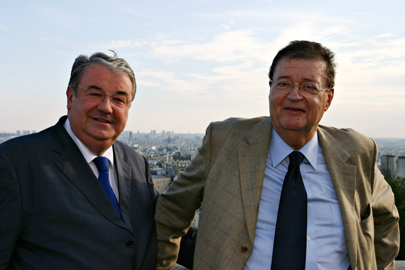 Avec Daniel Vaillant