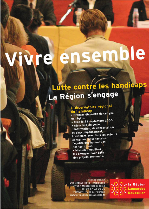 Lutte contre les handicaps, la Région s