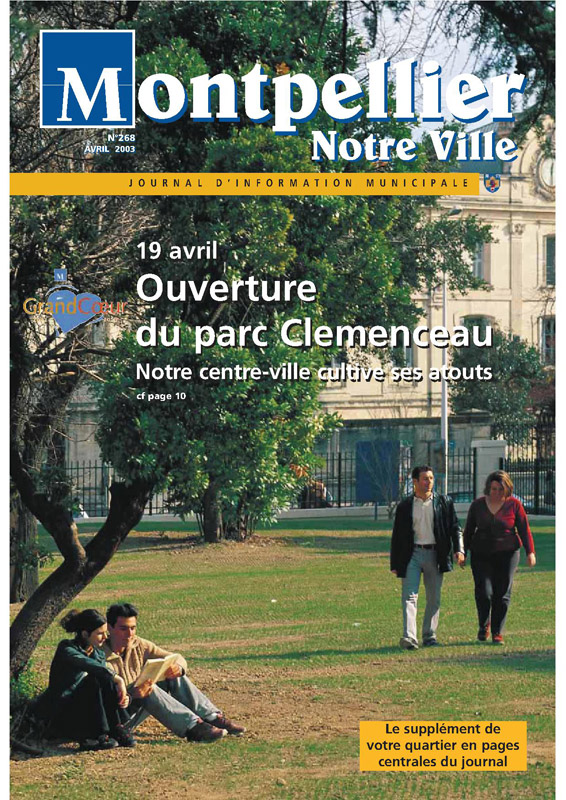 Ouverture du parc Clémenceau