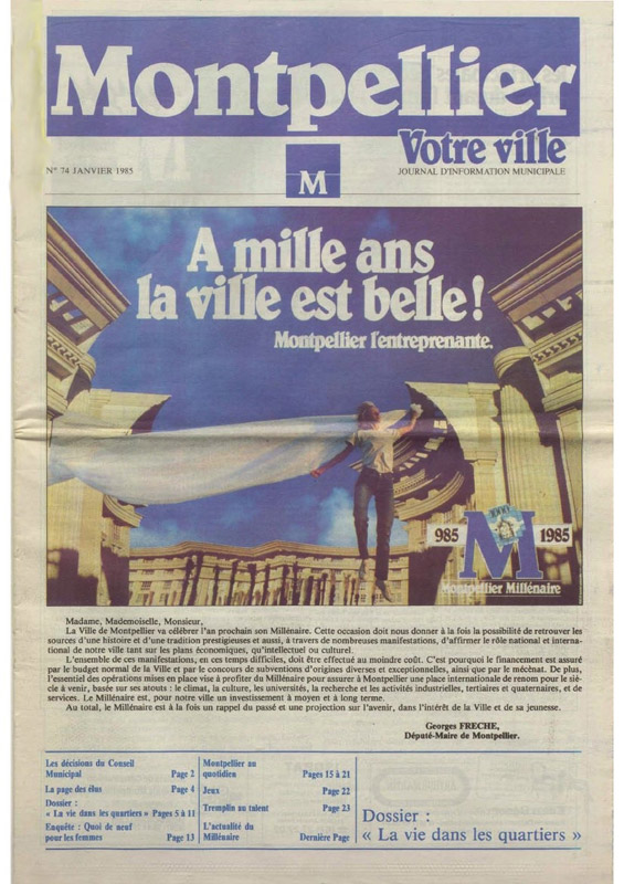 A mille ans la ville est belle !