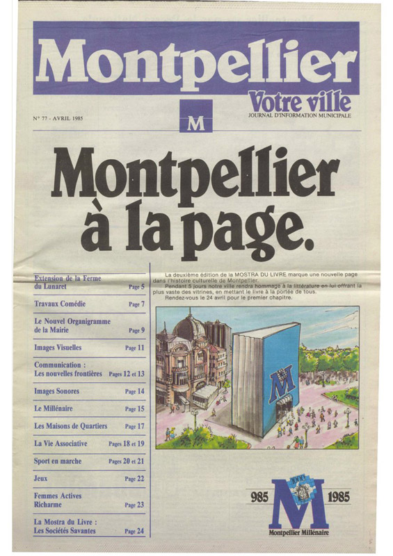 Montpellier à la page