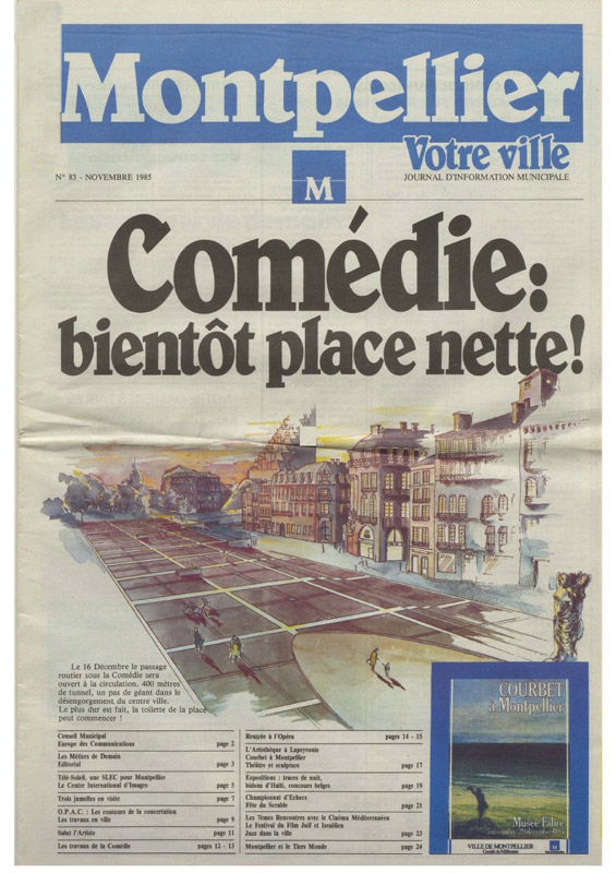 Comédie : bientôt place nette