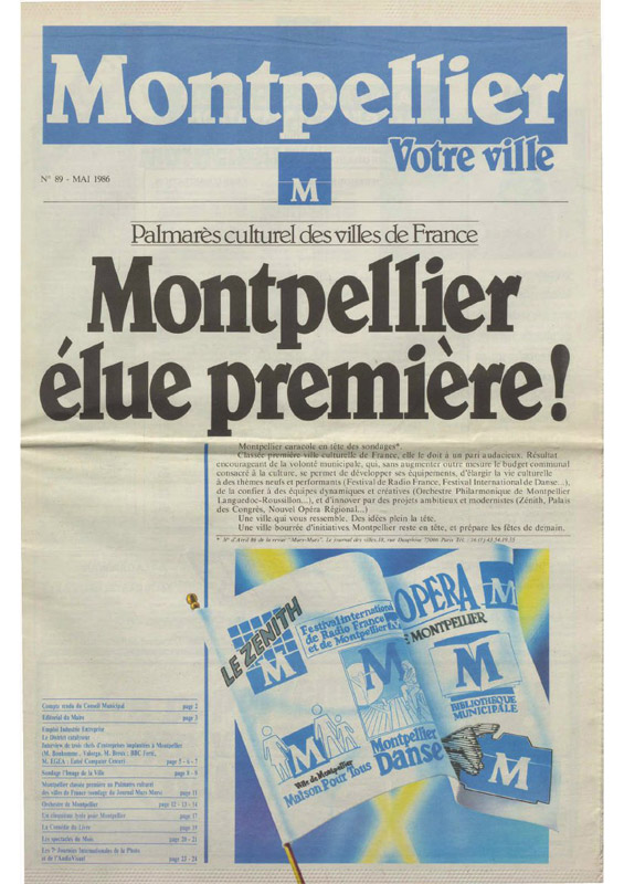 Montpellier élue première !