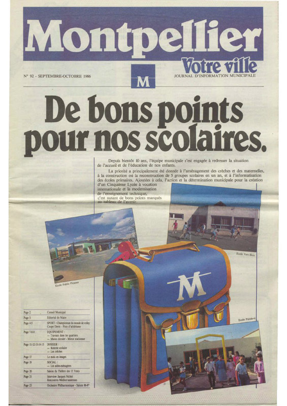 De bons points pour nos scolaires