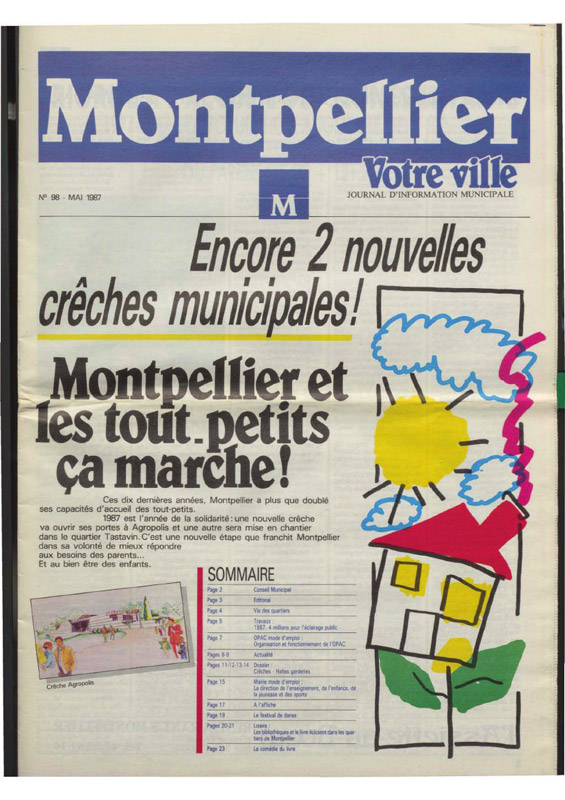 Encore 2 nouvelles crêches municipales !