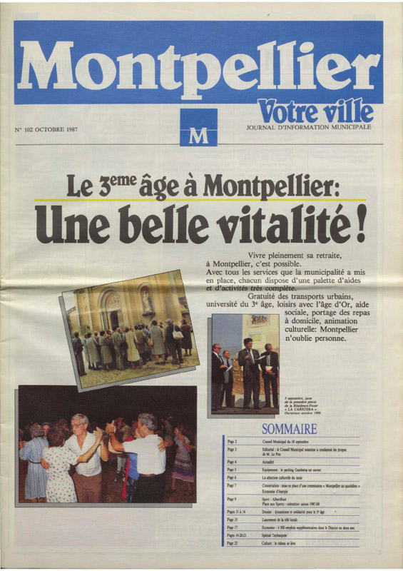 Le 3ème âge à Montpellier : une belle vitalité!
