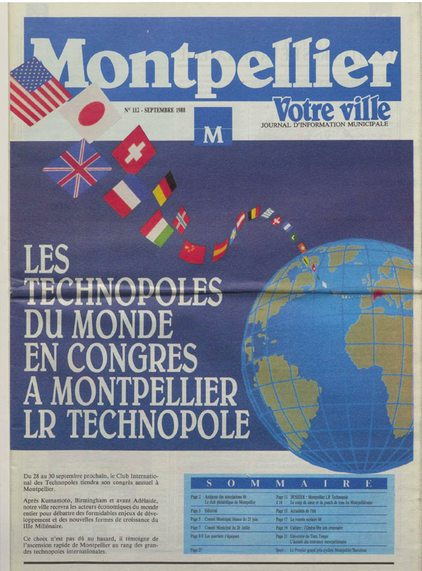 Les technopoles du monde en congrès à Montpellier LR Technopole