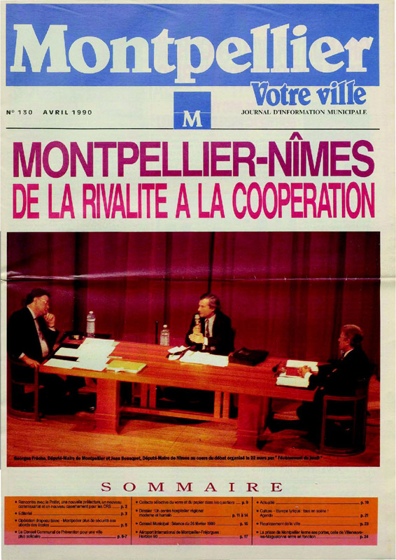 Montpellier - Nîmes de la rivalité à la coopération