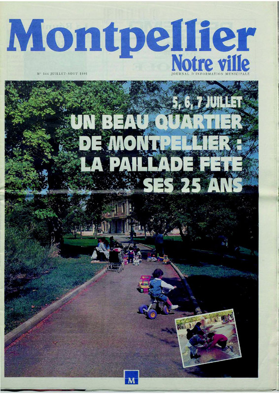 Un beau quartier de Montpellier: la Paillade fête ses 25 ans