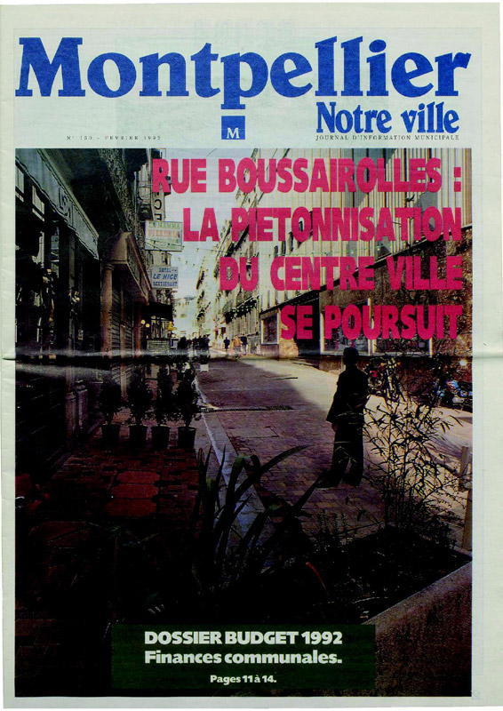 Rue Boussairolles: la piétonnisation du centre ville se poursuit