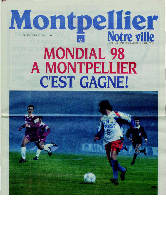 Mondial 98 à Montpellier c