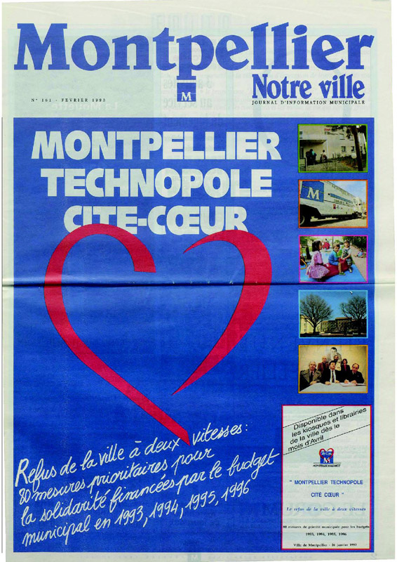 Montpellier technopole cité-cœur 