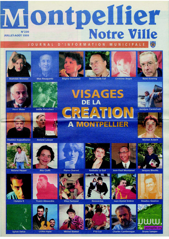Visage de la création à Montpellier