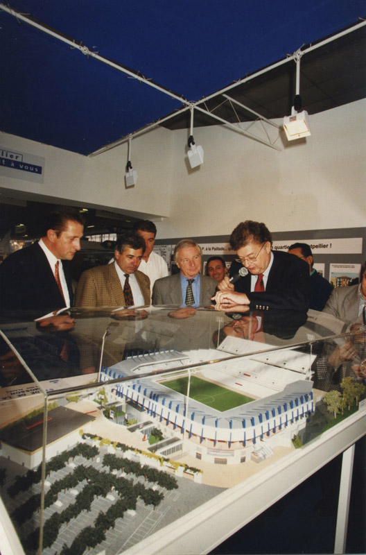 Stade de la Mosson - maquette