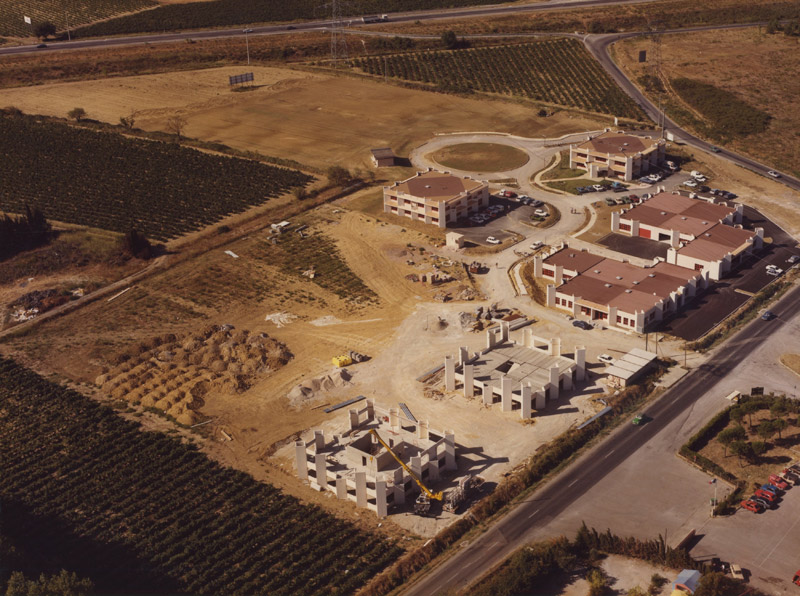 Parc du Millénaire : chantier
