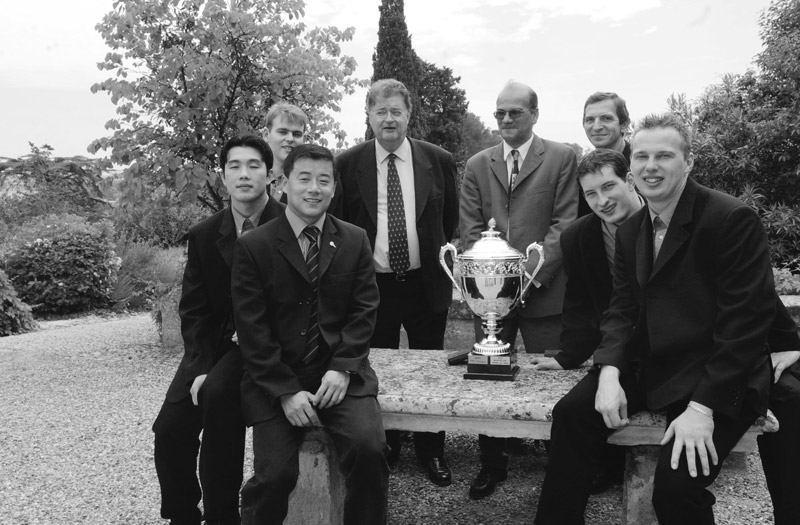 Tennis de table : Montpellier champion de France en 2001