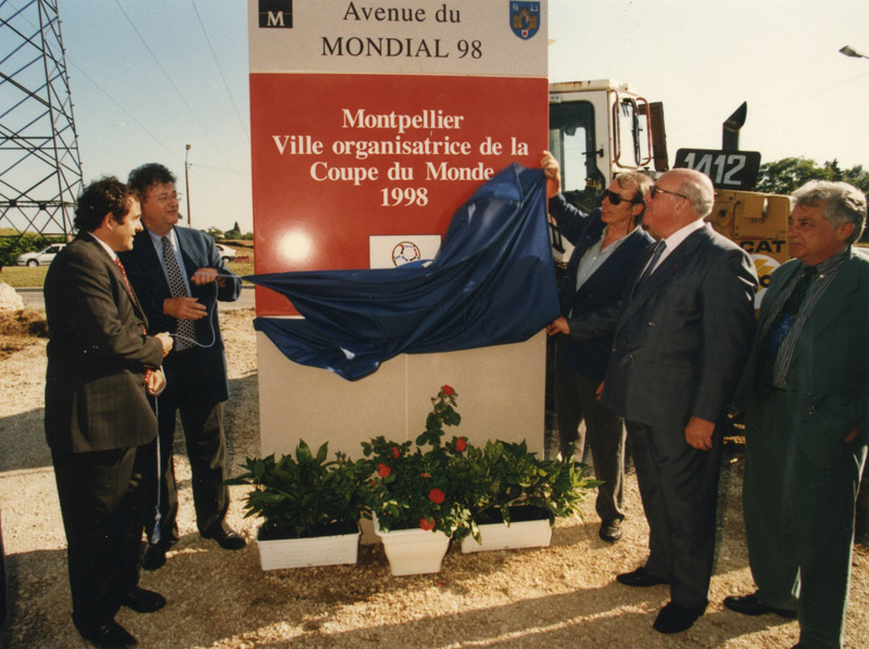 Avenue du Mondial 98 : inauguration