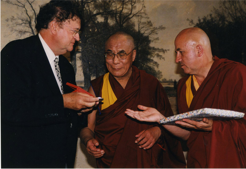 Le Dalaï Lama dans l