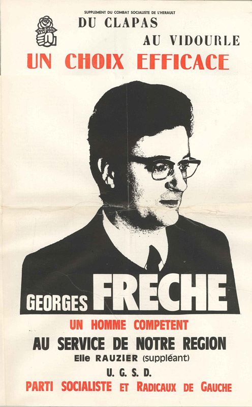 Elections législatives 1973 : affiche