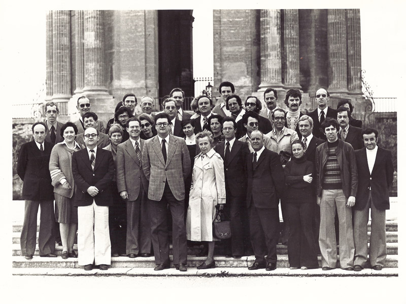 Georges Frêche et son équipe municipale 