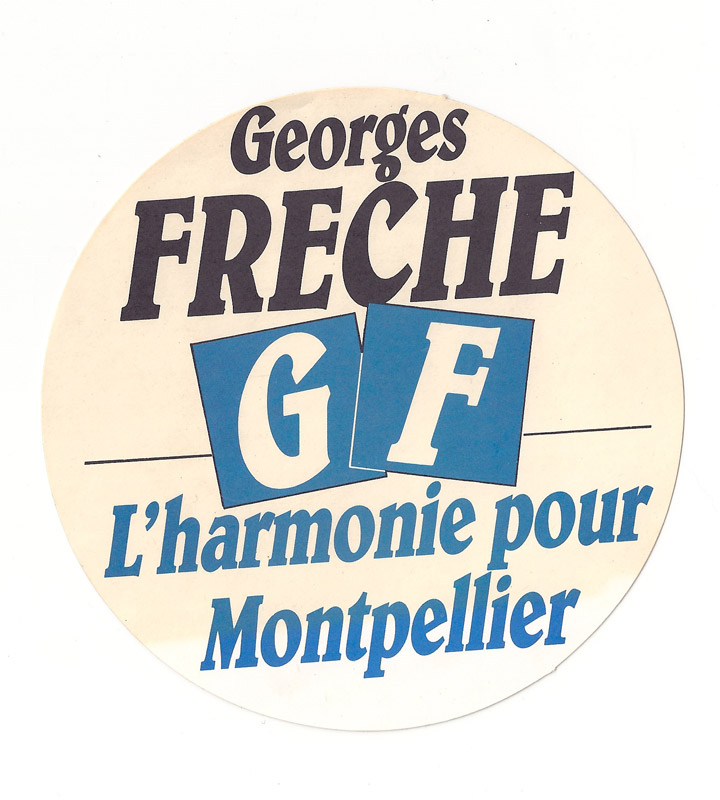 Autocollant de campagne