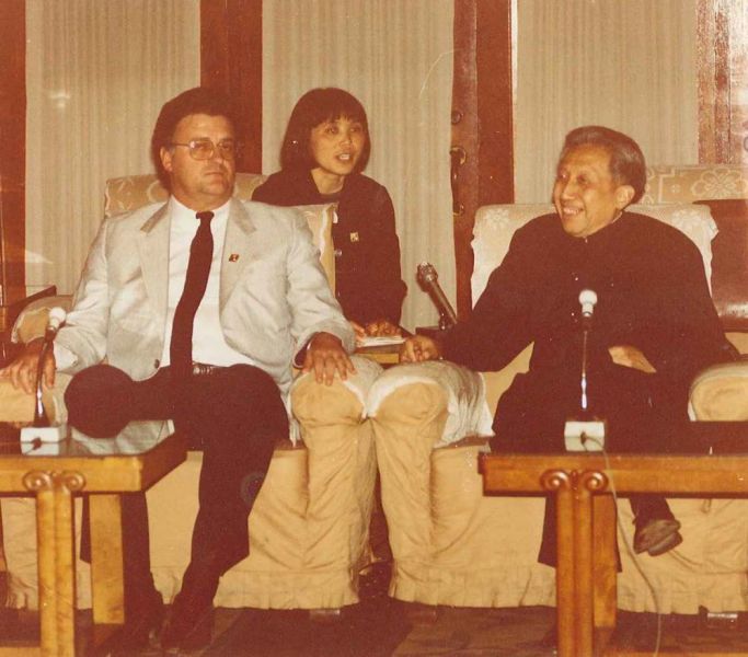 Rencontre avec Deng Xiaoping