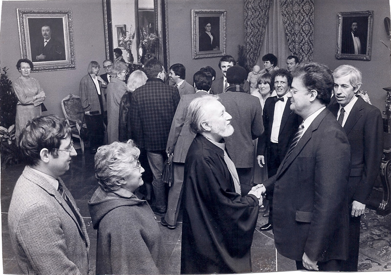 Premiers voeux municipaux - 1978
