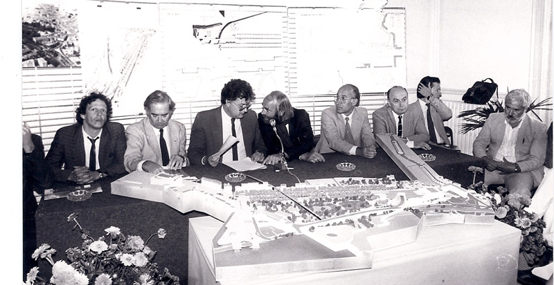 Présentation de la maquette du Corum
