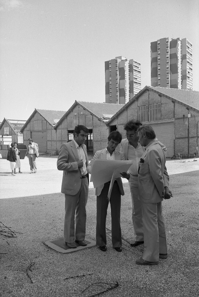 Visite du chantier d