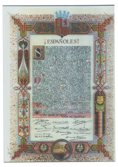 La Constitution espagnole de 1931